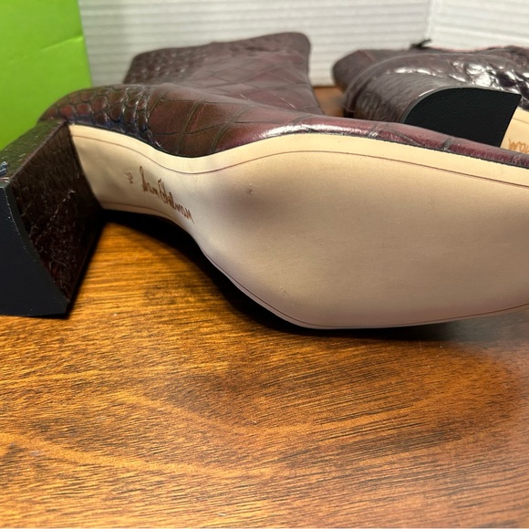 Sam Edelmam Codie Square Toe bootie / shoes US Size 7 1/2 M - Picture 7 of 16